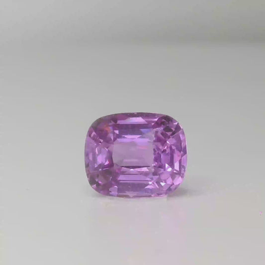 Cushion Cut Pink Sapphire Loose Gemstone