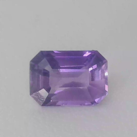 Elegant Emerald Cut Amethyst Loose Gemstone