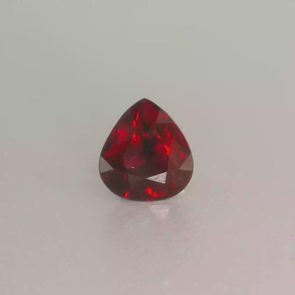 Stunning Pear-Shaped Red Gemstone
